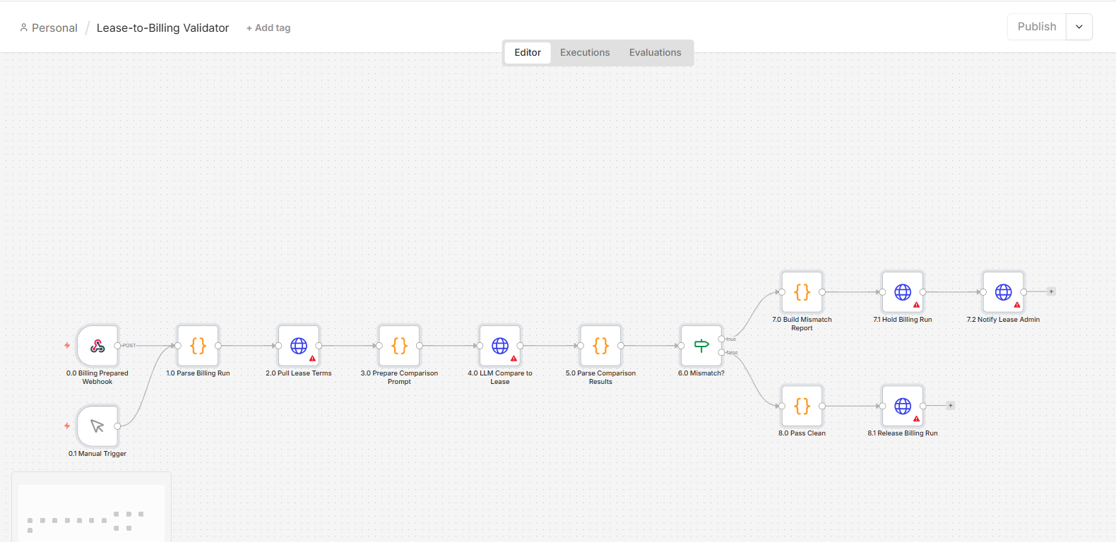 Lease-to-Billing Validator
